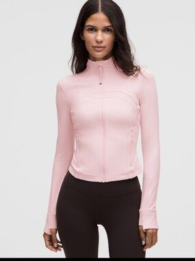 Lululemon Define Cropped Jacket Nulu Pink Size | 12